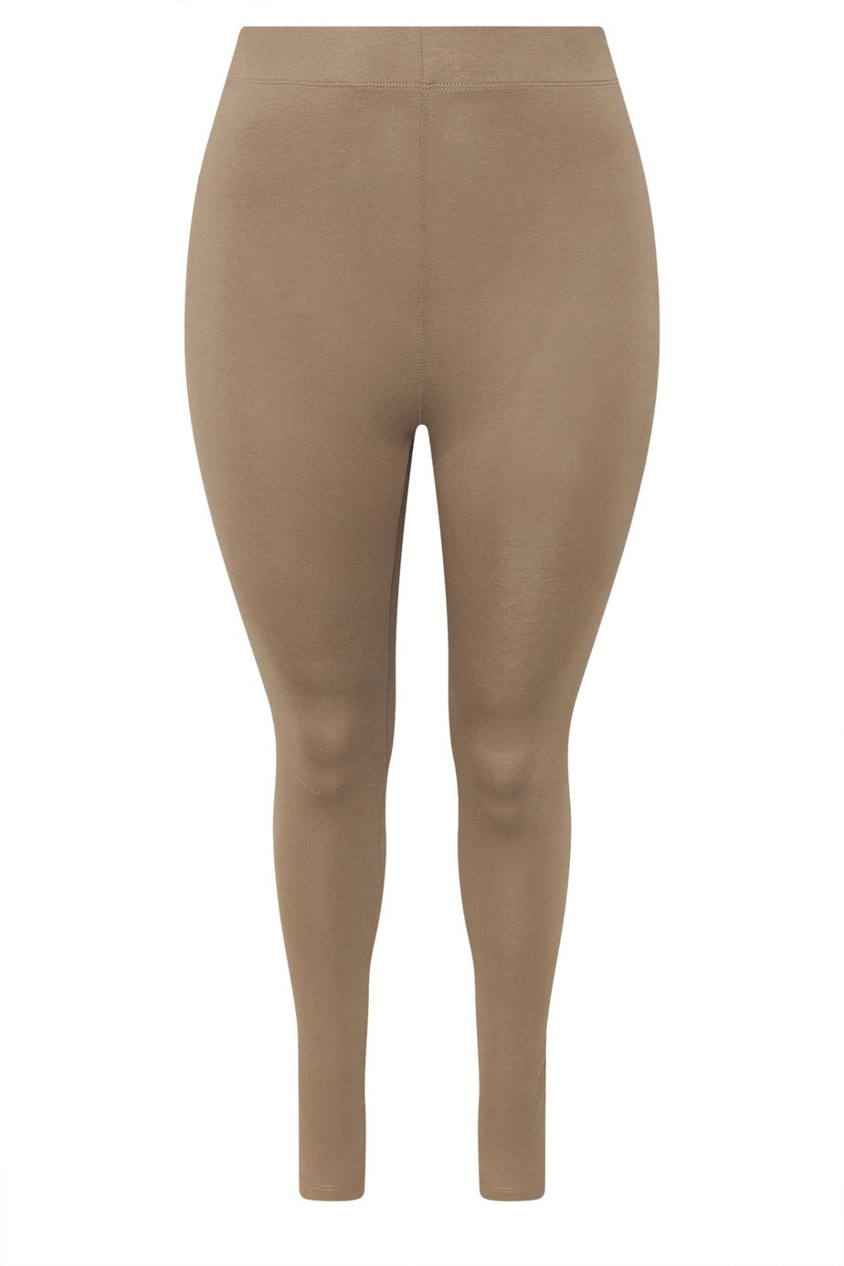 Yours Curve Natural Brown Leggings