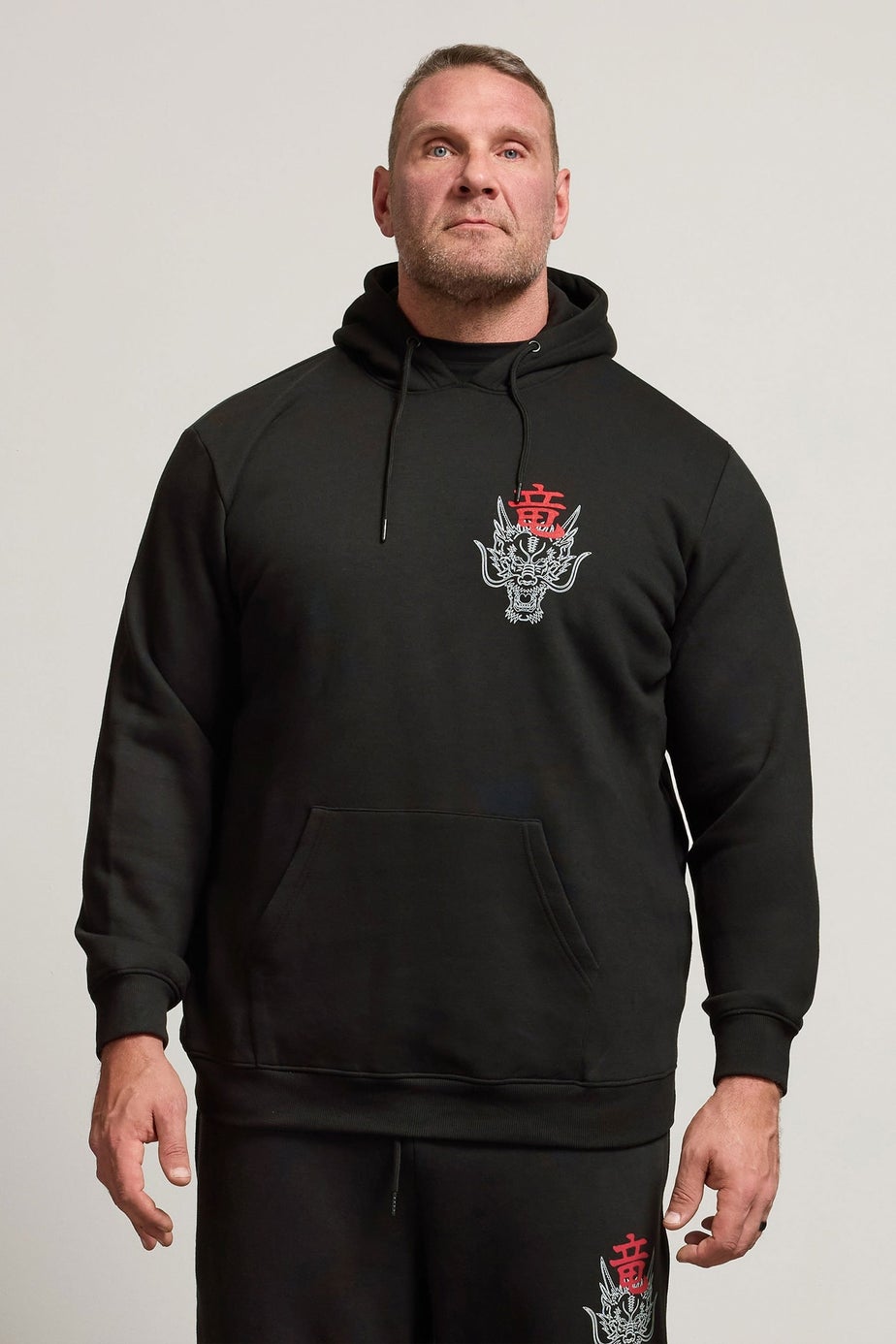 BadRhino Black Dragon Graphic Hoodie