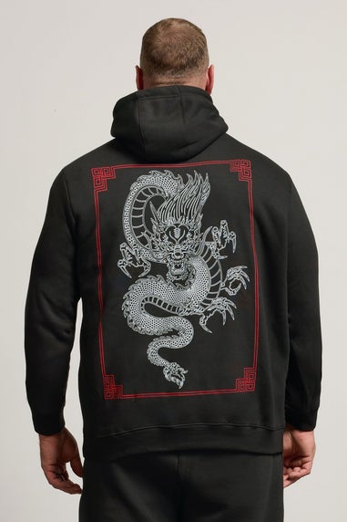 BadRhino Black Dragon Graphic Hoodie