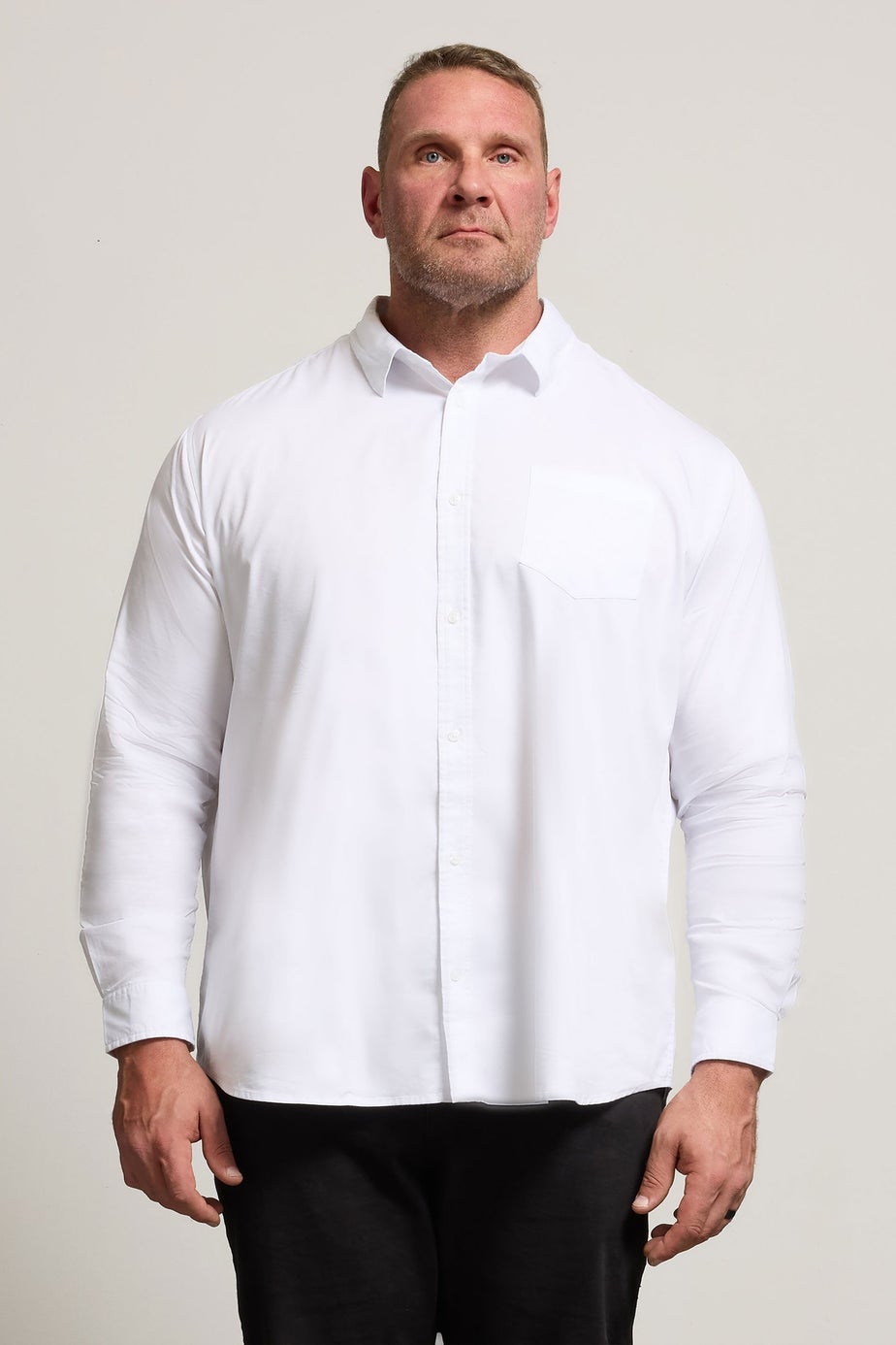 BadRhino White Long Sleeve Shirt