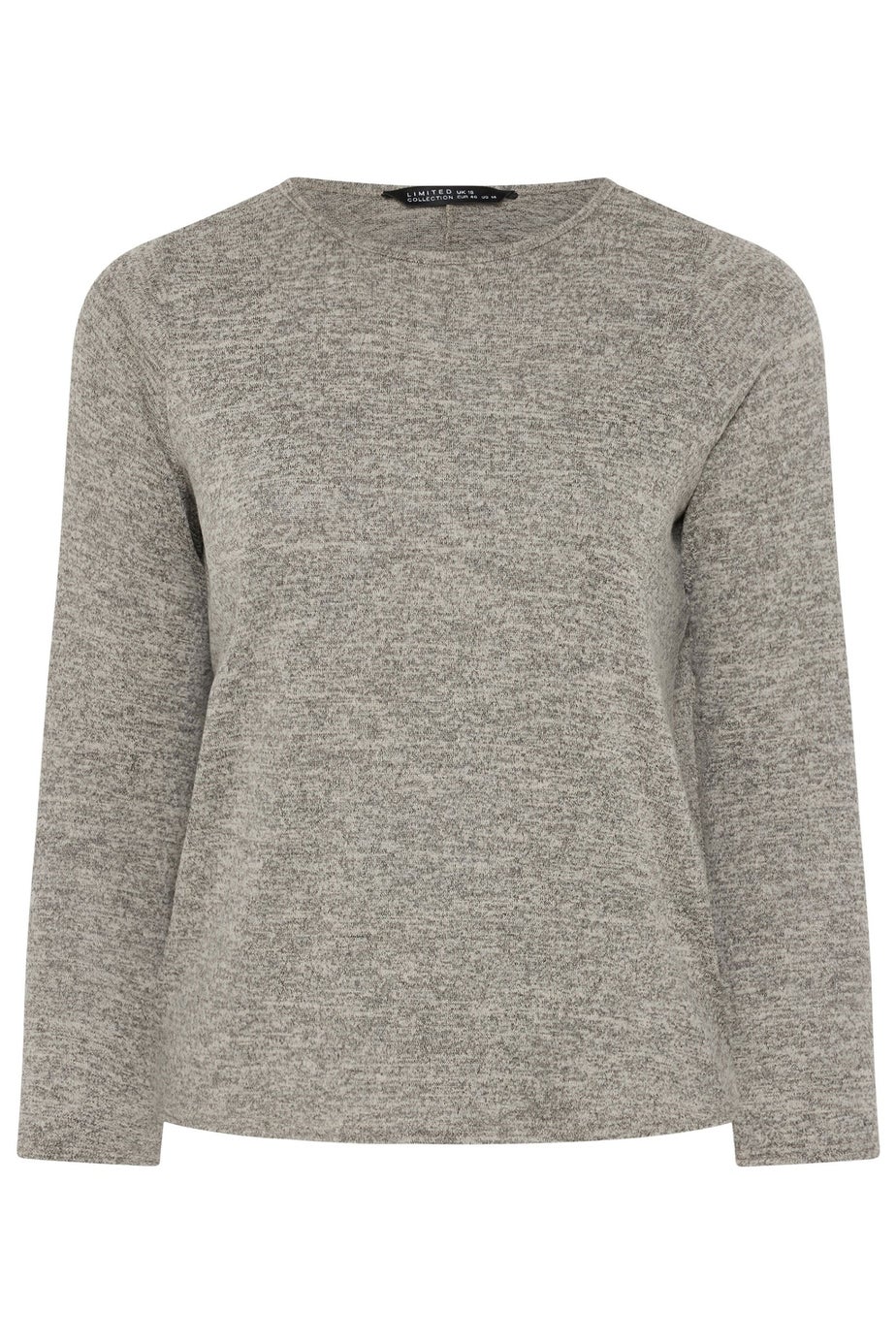 Yours Limited Curve Natural Brown Long Sleeve Top