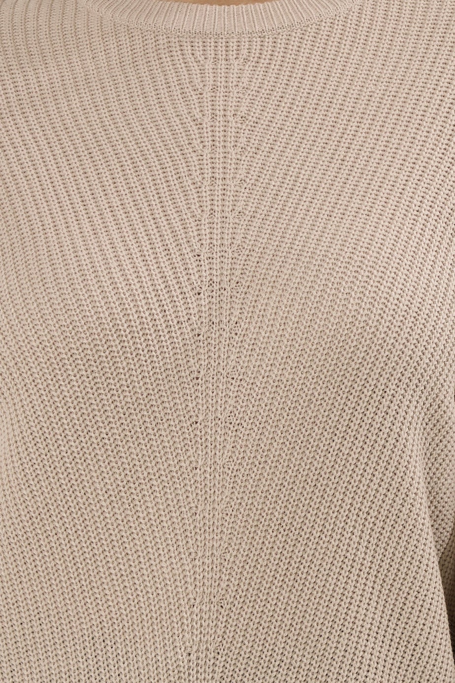 Yours Curve Natural Brown Essential Knitted Jumper