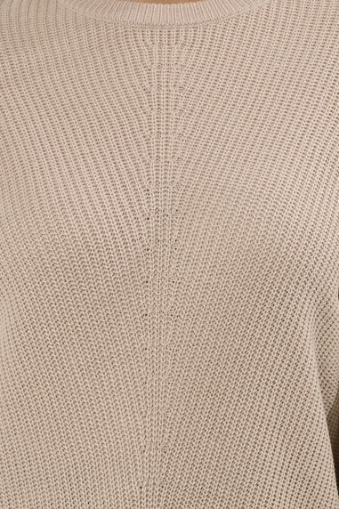 Yours Curve Natural Brown Essential Knitted Jumper
