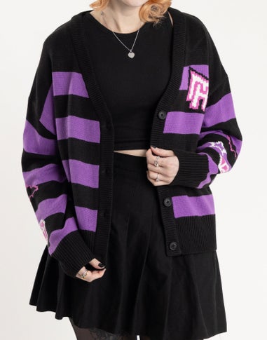 Vanilla Underground Monster High Adult Black Cardigan