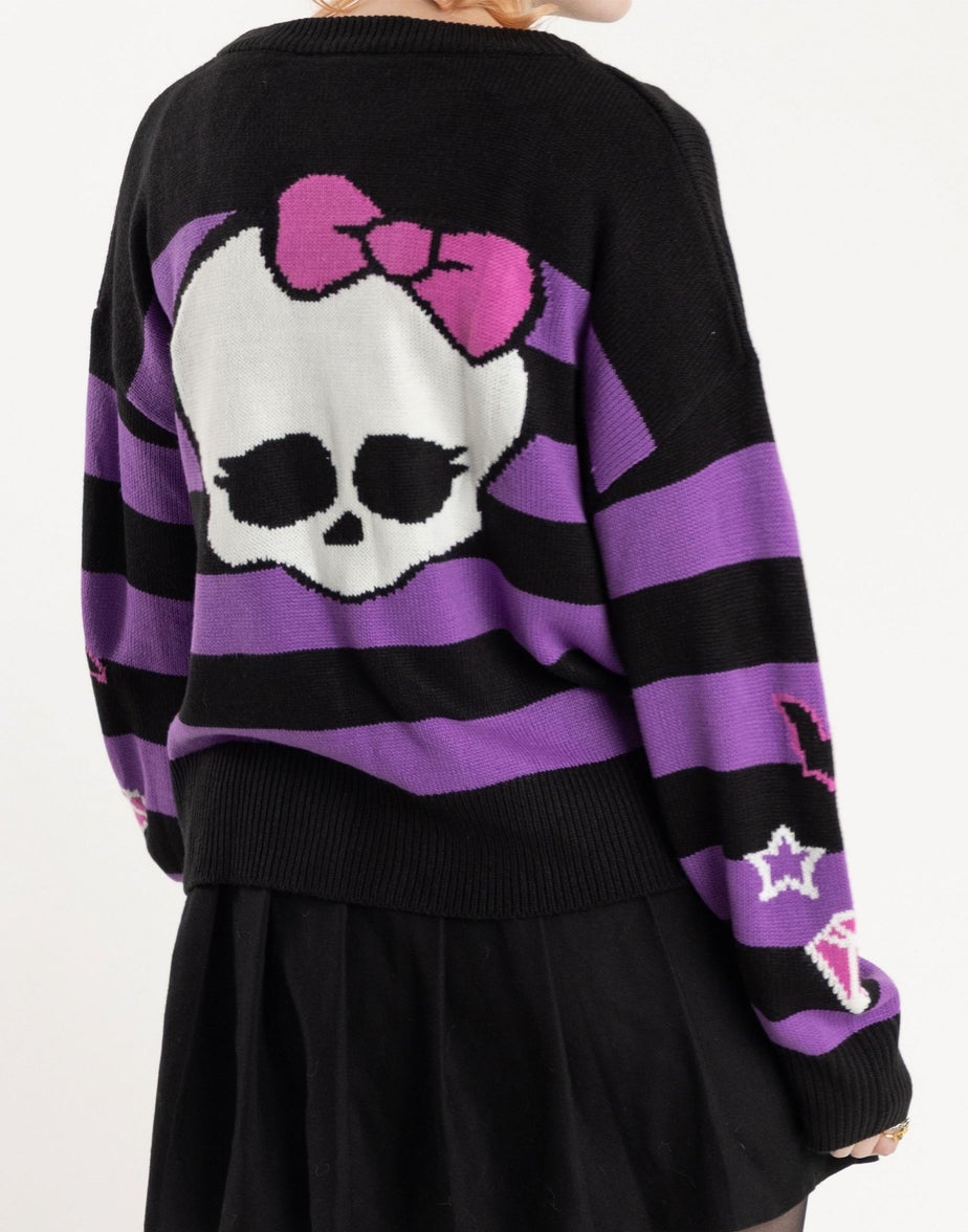 Vanilla Underground Monster High Adult Black Cardigan
