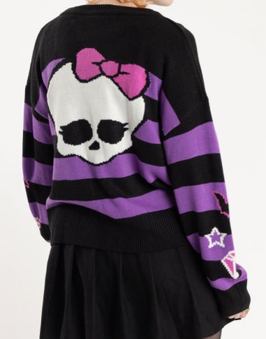 Vanilla Underground Monster High Adult Black Cardigan