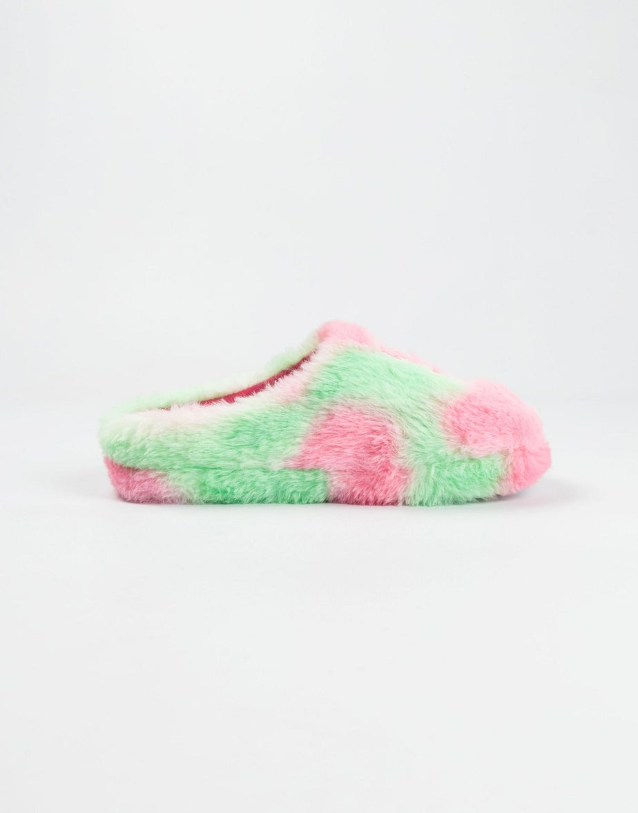 Vanilla Underground Wicked Kids Pink Mule Slippers (Older 12-5)