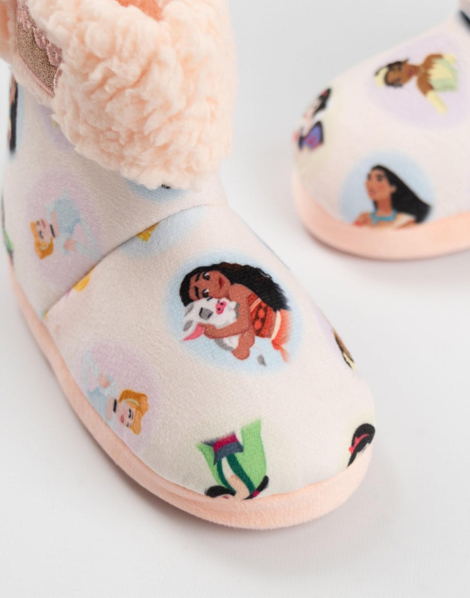 Vanilla Underground Disney Kids Pink Slipper Boots (Younger 6-Older 12)