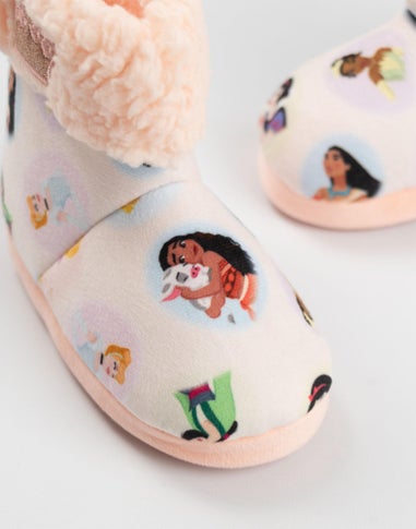 Vanilla Underground Disney Kids Pink Slipper Boots (Younger 6-Older 12)