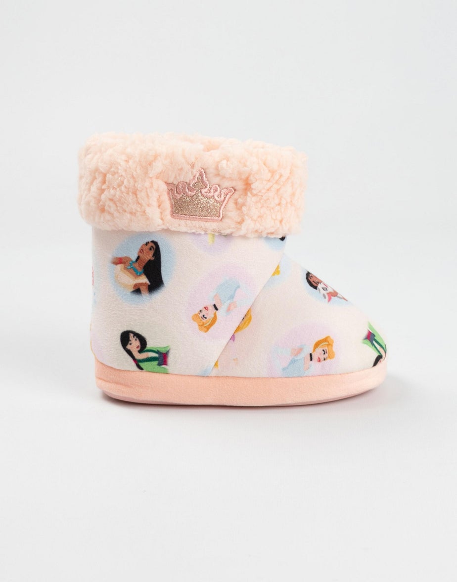 Vanilla Underground Disney Kids Pink Slipper Boots (Younger 6-Older 12)