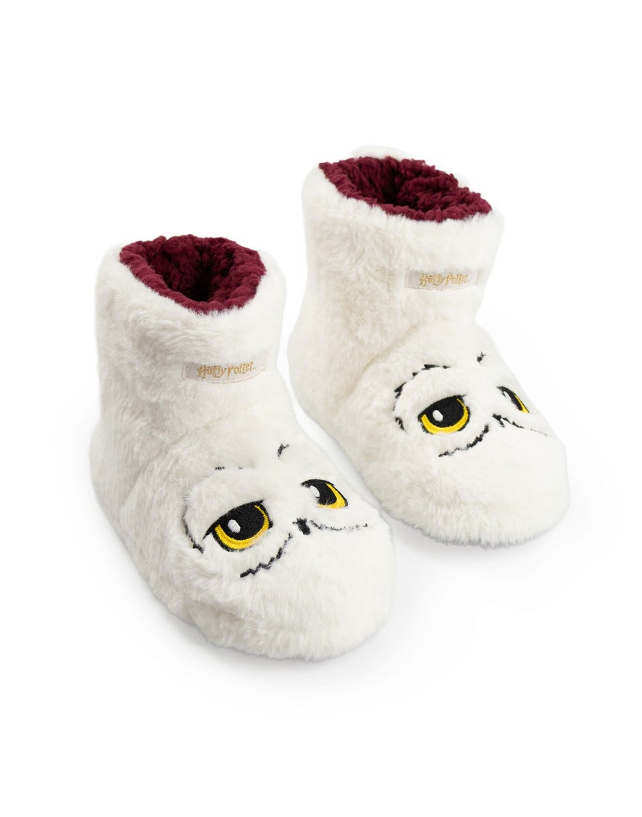 Vanilla Underground Harry Potter Kids White Slipper Boots (Older 12-5)