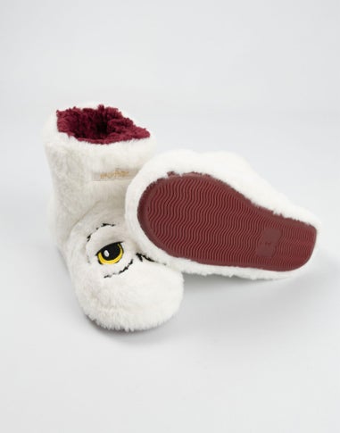 Vanilla Underground Harry Potter Kids White Slipper Boots (Older 12-5)