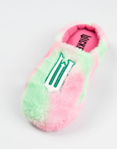 Vanilla Underground Wicked Adult Pink Mule Slippers
