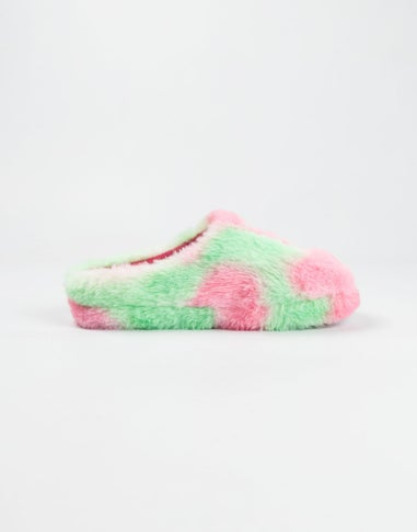 Vanilla Underground Wicked Adult Pink Mule Slippers