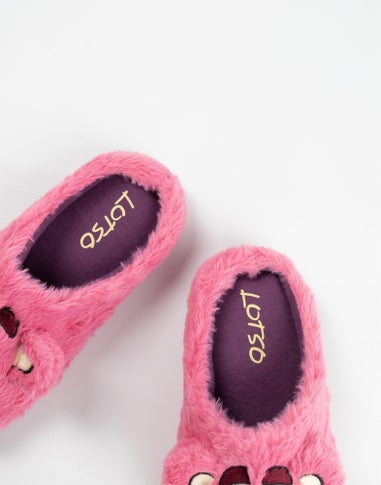 Vanilla Underground Disney Toy Story Adult Pink Mule Slippers