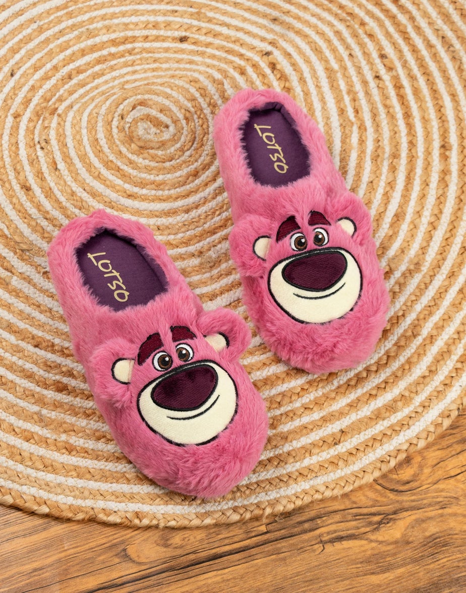 Vanilla Underground Disney Toy Story Adult Pink Mule Slippers