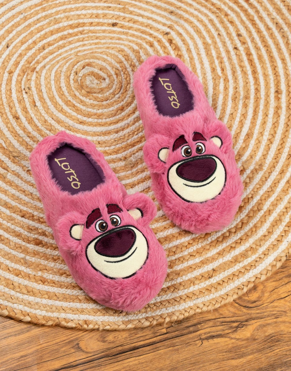 Vanilla Underground Disney Toy Story Adult Pink Mule Slippers