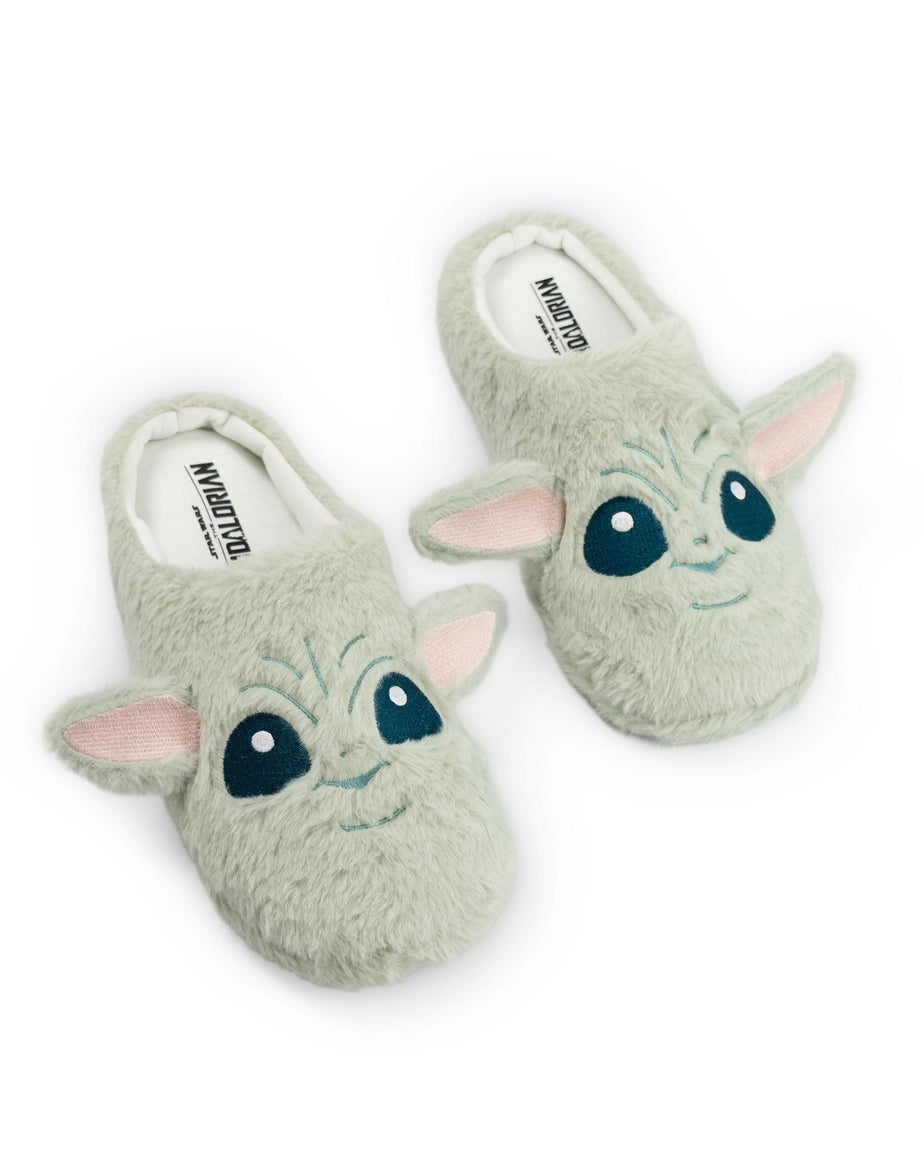 Vanilla Underground Star Wars Adult Green Mule Slippers