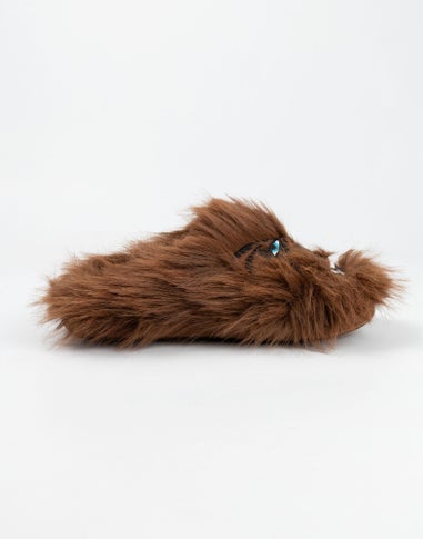 Vanilla Underground Star Wars Adult Brown Mule Slippers