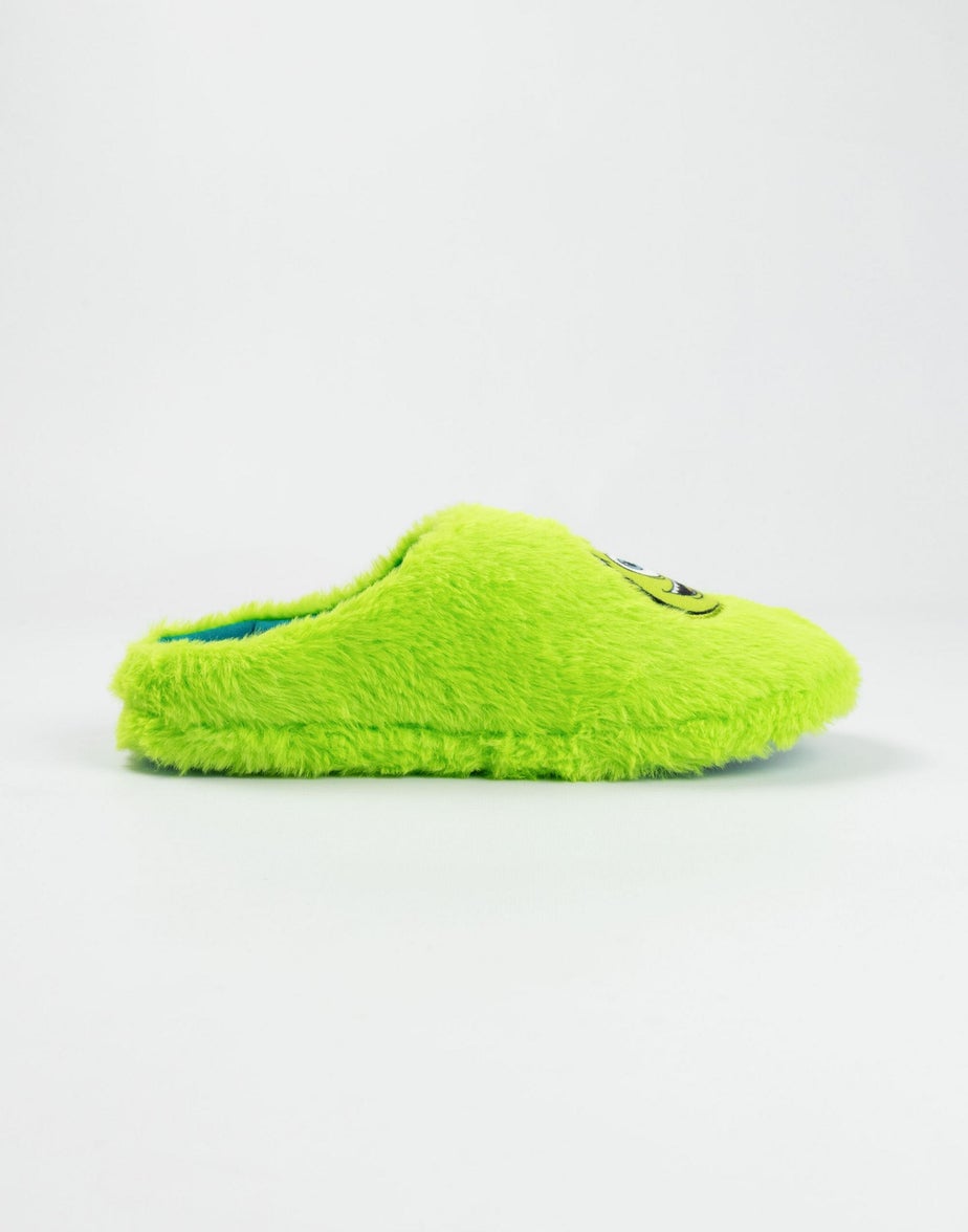 Vanilla Underground Disney Monsters Inc Adult Blue Mule Slippers