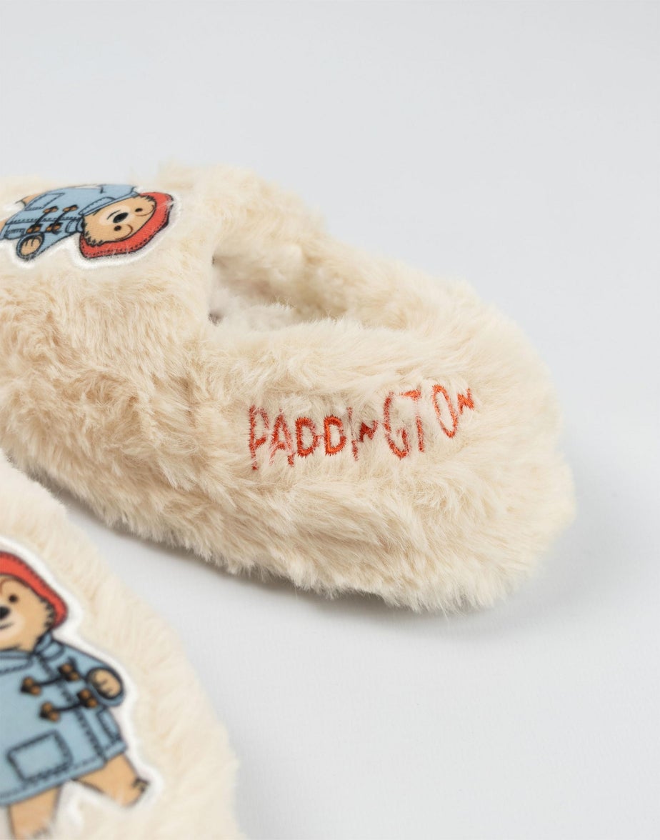 Vanilla Underground Paddington Bear Kids Cream Loafer Slippers (Younger 6-Older 5)