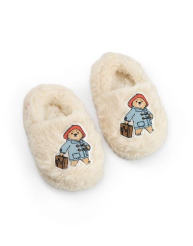 Vanilla Underground Paddington Bear Kids Cream Loafer Slippers (Younger 6-Older 5)