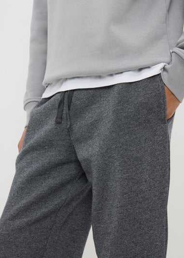 Light Grey Relaxed Straight Jogging Bottoms