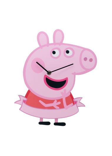 Hasbro Games Peppa Pig Pendulum Wall Clock