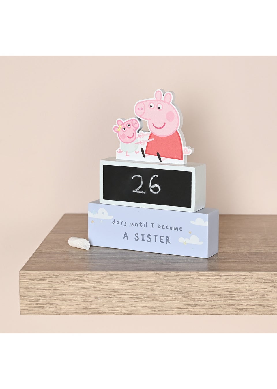 Hasbro Games Peppa Pig Big Sister Countdown Plaque