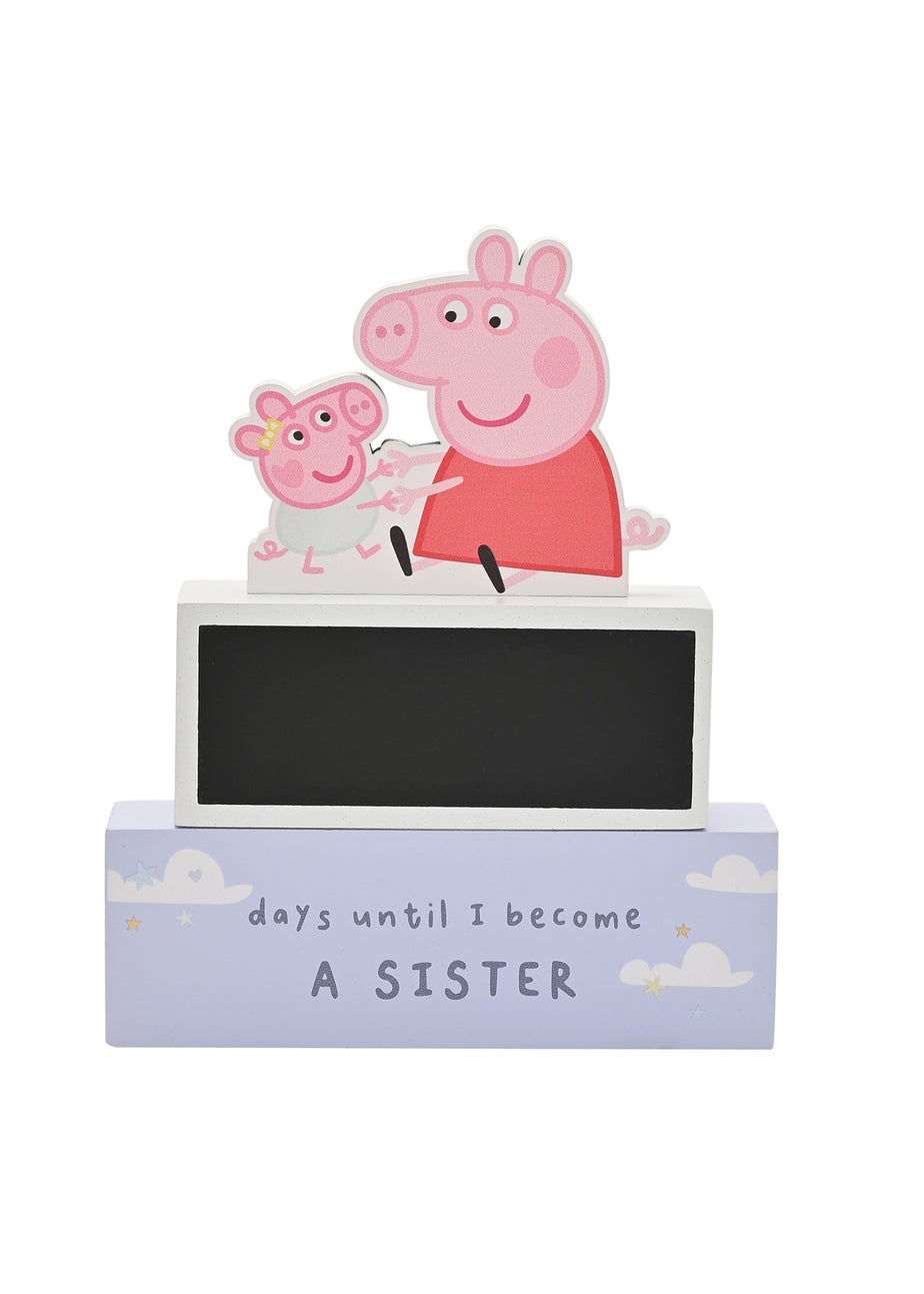 Hasbro Games Peppa Pig Big Sister Countdown Plaque