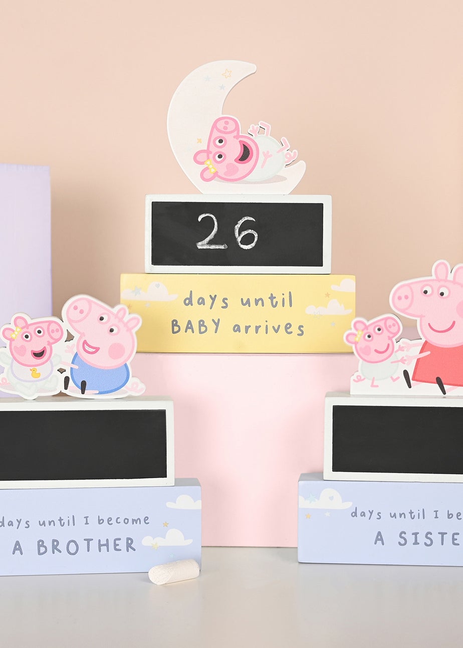 Hasbro Games Peppa Pig New Baby Countdown Plaque