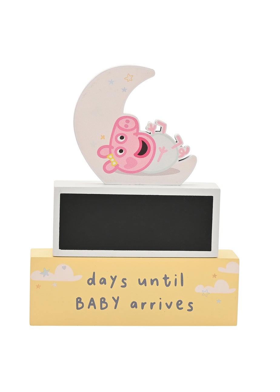 Hasbro Games Peppa Pig New Baby Countdown Plaque