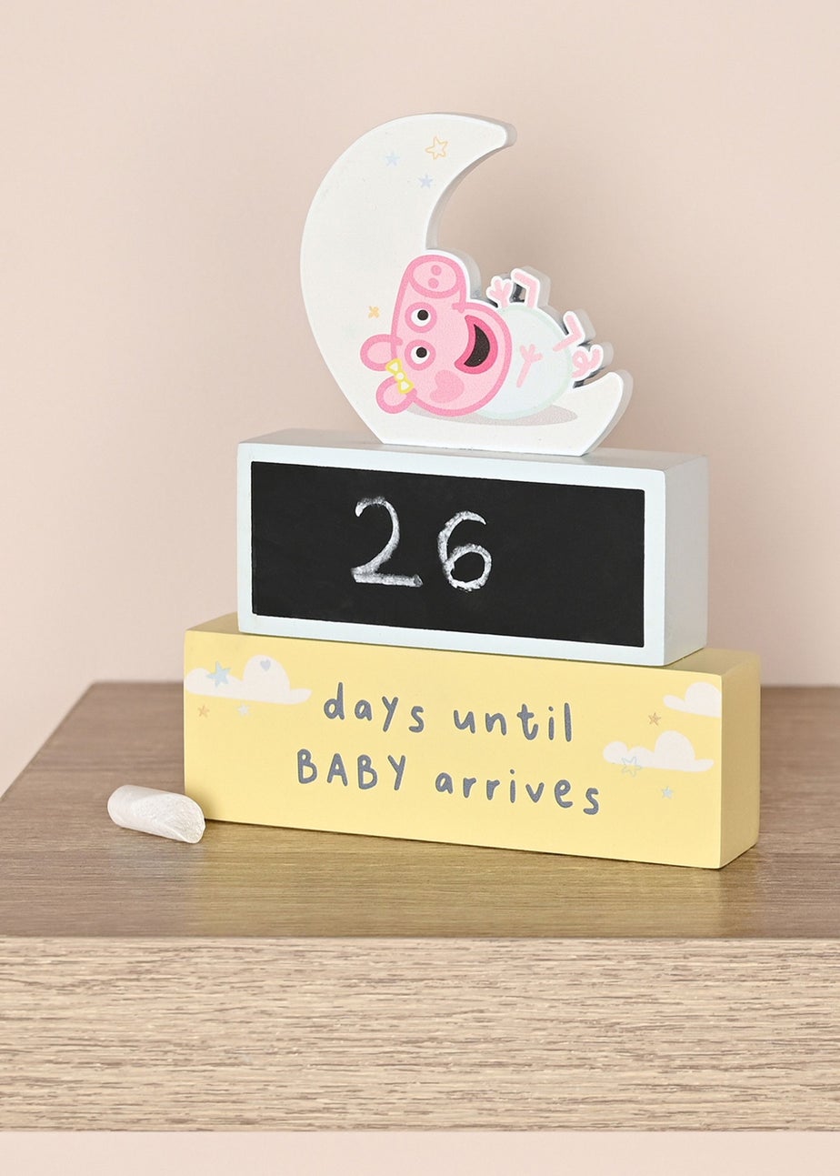 Hasbro Games Peppa Pig New Baby Countdown Plaque
