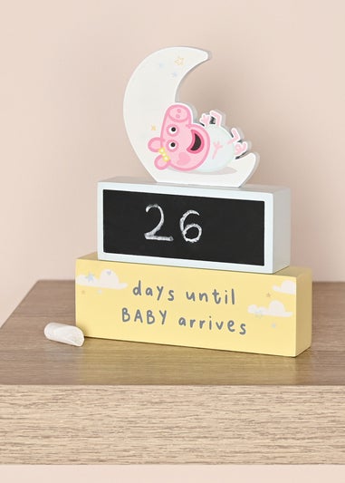 Hasbro Games Peppa Pig New Baby Countdown Plaque