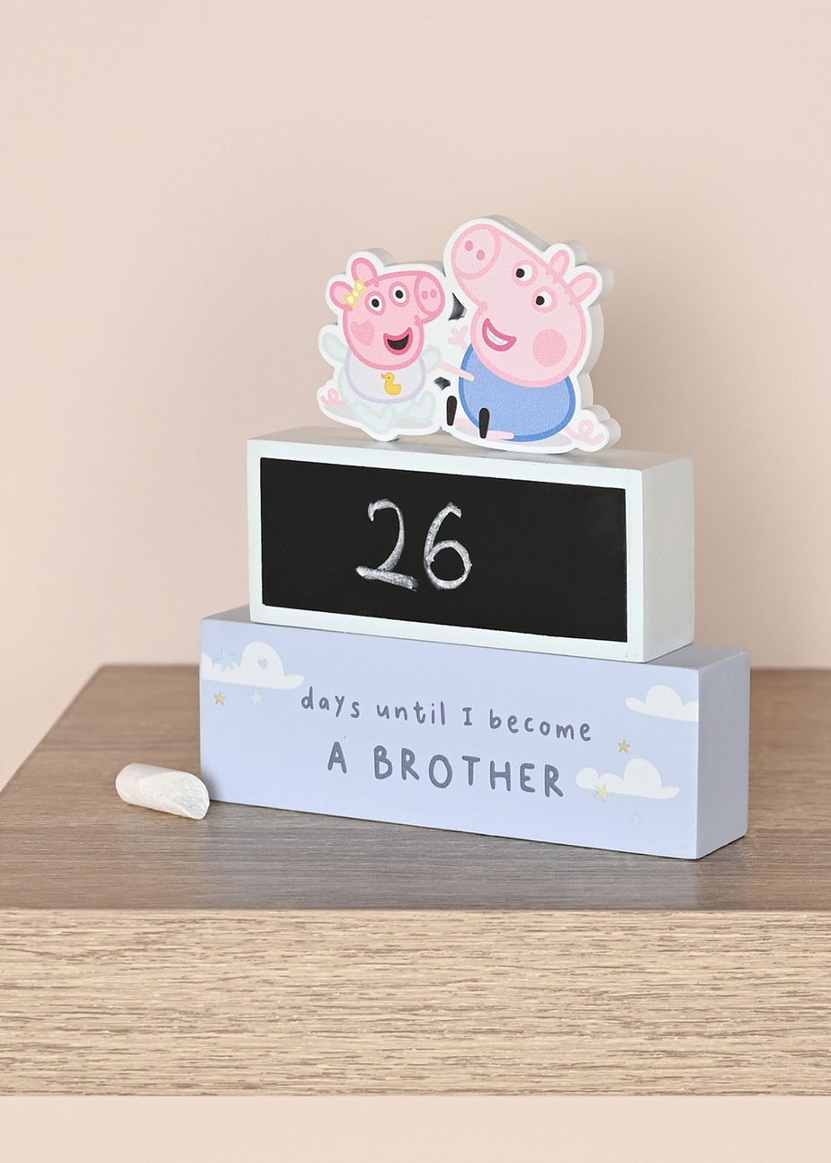 Hasbro Games Peppa Pig Big Brother Countdown Plaque
