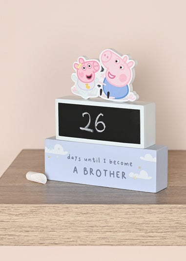 Hasbro Games Peppa Pig Big Brother Countdown Plaque