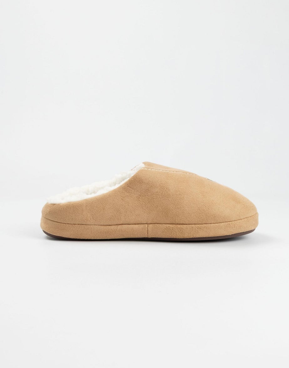 Only Fools & Horses Adult Tan Mule Slippers