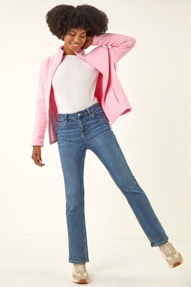 Roman Pink Reversible Fleece Zip Jacket