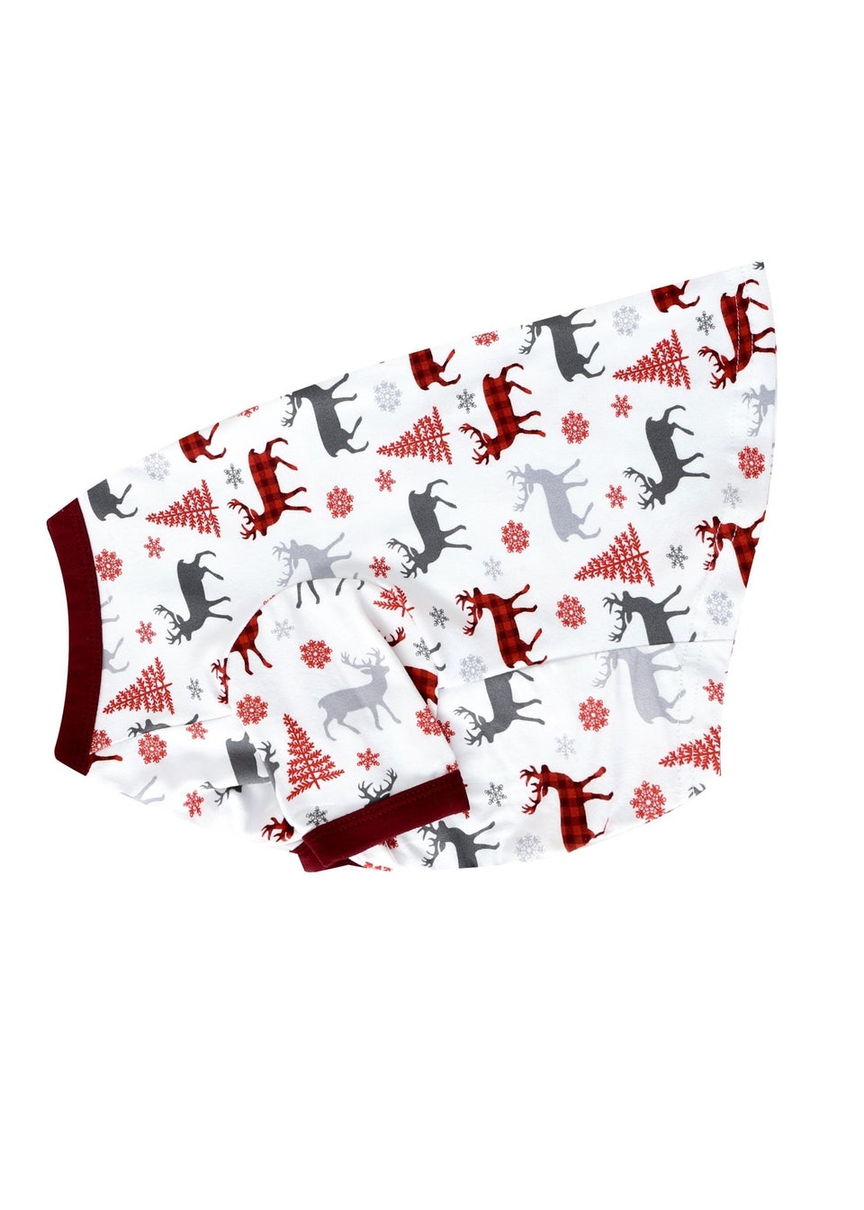 My Christmas Pyjamas White Christmas Kisses Pet One-Piece Matching Pyjamas