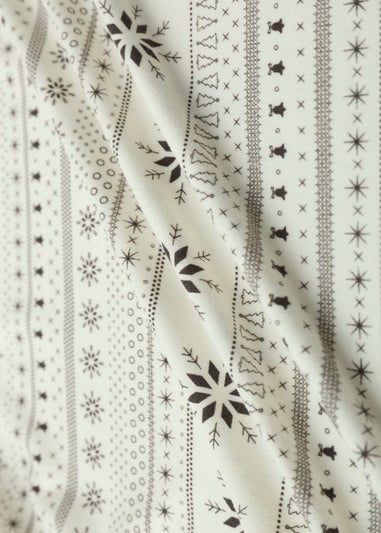 My Christmas Pyjamas Cream Snow White Pet Matching Bandana