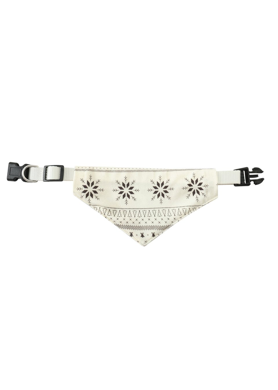 My Christmas Pyjamas Cream Snow White Pet Matching Bandana