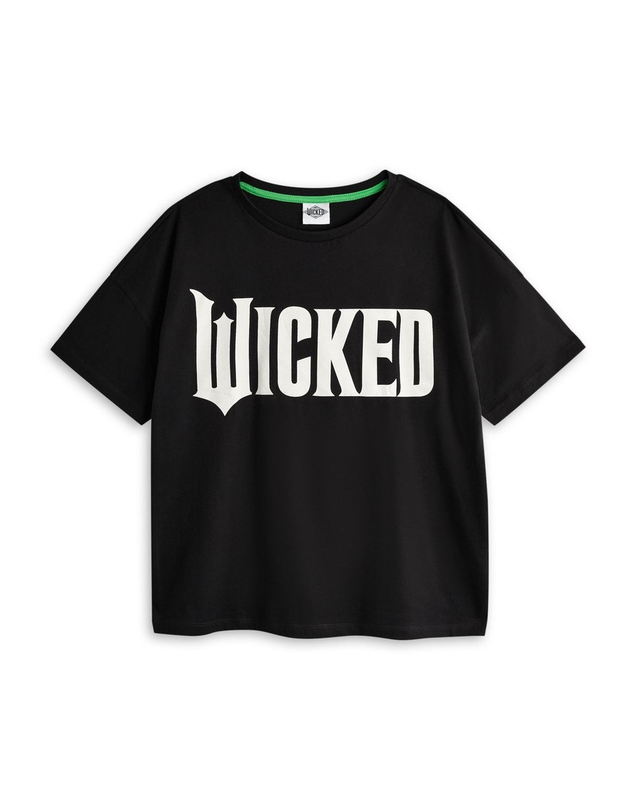 Vanilla Underground Wicked Adults Logo Long Leg Black PJs