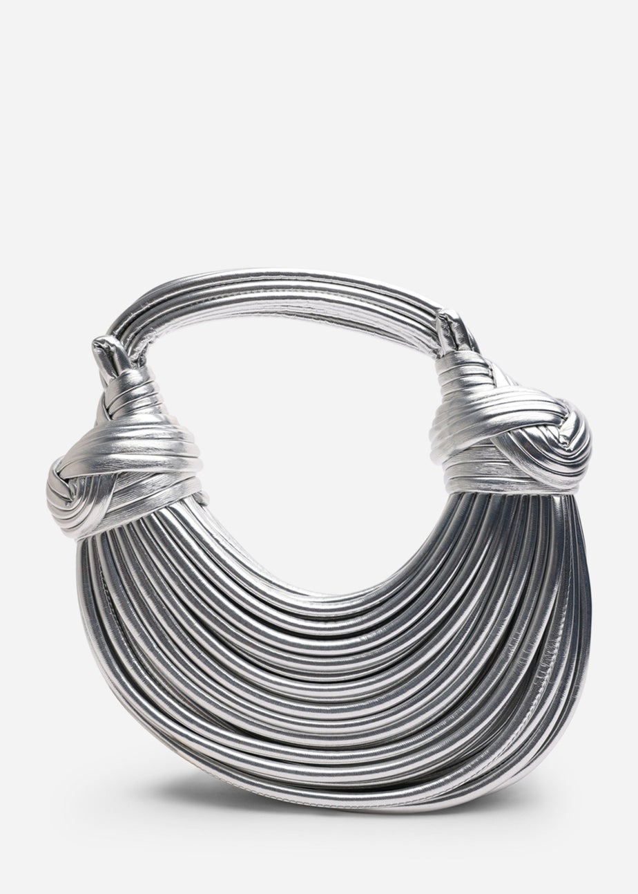 Where’s That From Blossom Silver Metallic Shoulder Bag