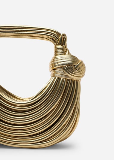 Where’s That From Blossom Gold Metallic Shoulder Bag