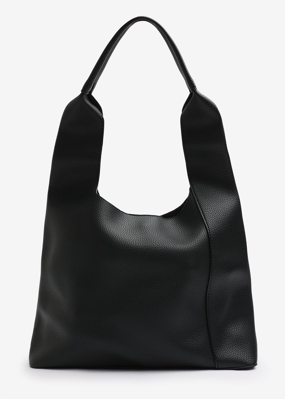 Where’s That From Blush Black Luxury Shoulder Tote Bag