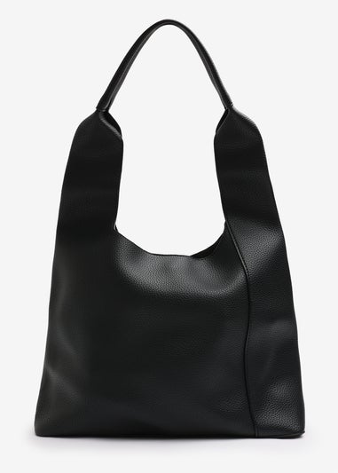 Where’s That From Blush Black Luxury Shoulder Tote Bag