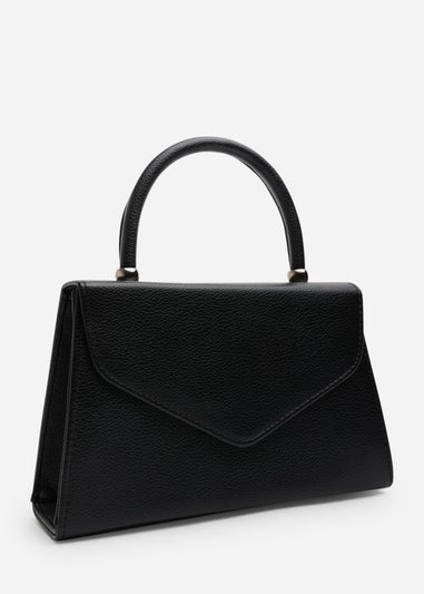 Where’s That From Marina Black Structured Shoulder Bag
