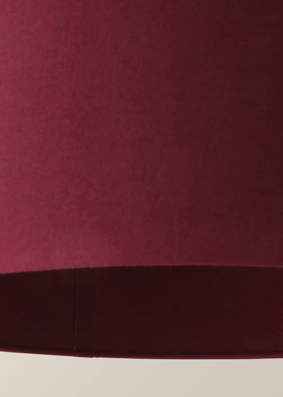 ValueLights Large Easy Fit Lampshade Plum Light Shade