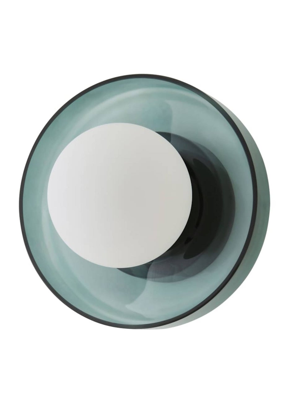 ValueLights Newbury Green Bathroom Wall Light Fitting Frosted Glass Shade IP44