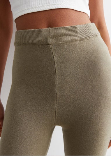 Gini London Mocha Soft Touch Leggings